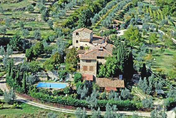 Vila Casa Mezzuola Agriturismo Greve in Chianti Exteriér fotografie