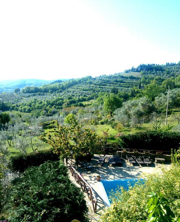 Vila Casa Mezzuola Agriturismo Greve in Chianti Exteriér fotografie